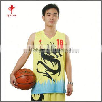 Customized fashion basketball uniforms playing vest sports jersey