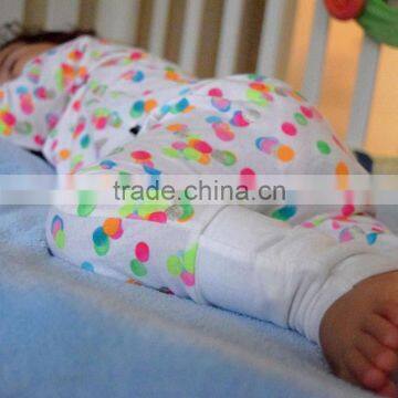 Baby Clothes Summer Best Seller Bunt Polka Dot Printed Cotton Jumpsuit photo-4