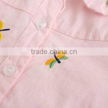 NEW Pictures of Girls Cotton Tops Wholesale Kids Weekday Fashion Back Neck Blouse Designs photo-5