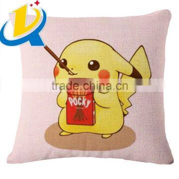 Free Sample High Quality 45*45cm Pokemon Pillow Case With Pikachu photo-2
