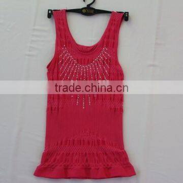 2015 new style Seamless Fashion Tank Top