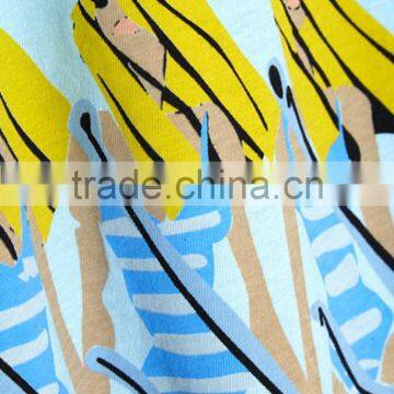 Sexy Bikini Girls Printed T-shirt on Beach photo-4