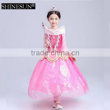 2016 wholesale pretty princess children fancy dress