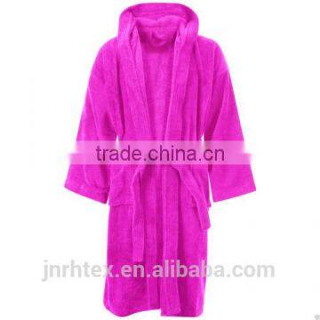Custom Colors Quick-dryng Flannel Fleece Bathrobe photo-2