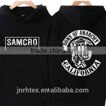 100% Cotton Men Printing Crewneck Hooded Sweatshirt photo-3