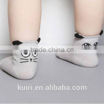 Free Shipping Kids Short 100% Cotton Socks Cute Baby Tube Socks photo-2