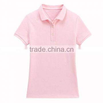 95% Cotton 5% Spandex Wholesale Unbranded Women Cheap Polo Shirts photo-4