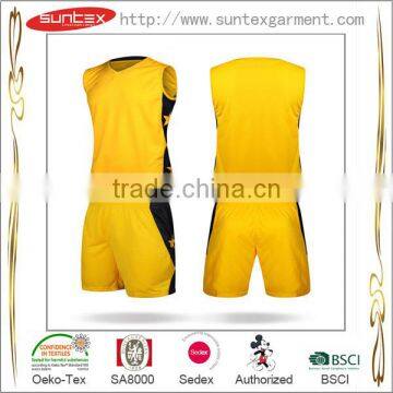 Suntex Wholesale Oeko-tex standar 100 New Style Basketball Jersey