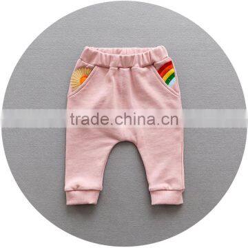 S17722A 2017 Wholesale Girl Children Trousers Kids Fall Pants photo-2
