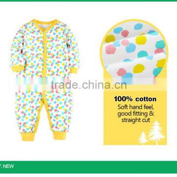 New Design Colorful Baby Girl Bodysuit Unique Baby Jumpsuit Cotton Romper photo-5