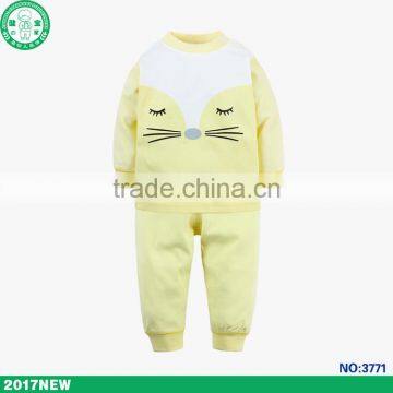 Wholesale Unisex Long Sleeve Baby Sleeping Suit Children Clothes With OEM Branded photo-3