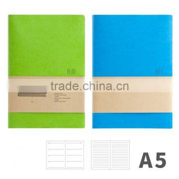 Soft PU Leather Custom Personal Organizer Agenda Daily/weekly/ Yearly Planner photo-4