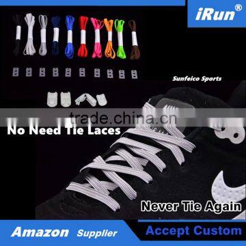 No Tie Shoelaces For Kids, Adults and Individuals with Special Needs - 10 existing Colors Amazon Supplier