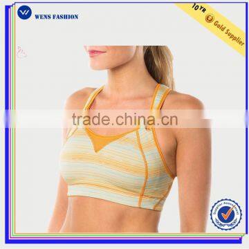 Factory Wholesale Yoga Fitness Breathable Seamless Best Workout Bras