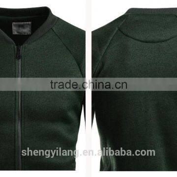 Stylish Long Sleeve With Pocket MenJacket/Front Zipper Pocket Men Jacket/ New Military Cotton Jacket J1703017 photo-3