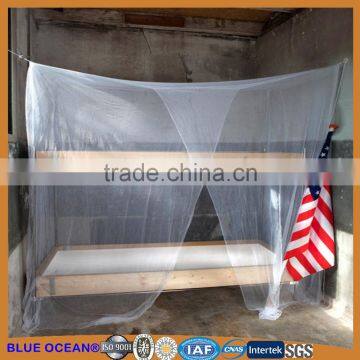 100% Polyester Rectangular Quadrate Insecticide Treated Mosquito Net With Who Approval photo-5