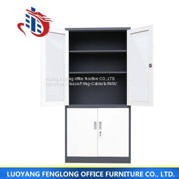 4-камерный шкаф для хранения из стали с вращающимися дверцами photo-4