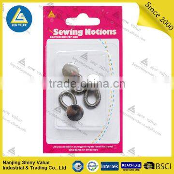 Mixed Sizes Packed Metal Collar Button Extenders With Elastic in the Spring photo-3