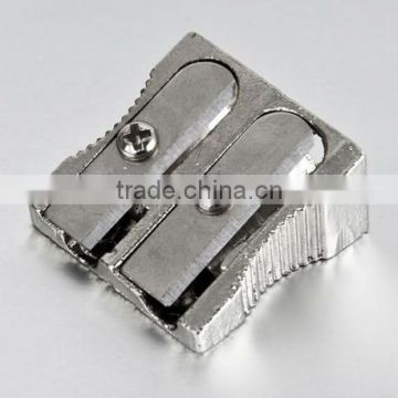 High quality double holes metal aluminium sharpener