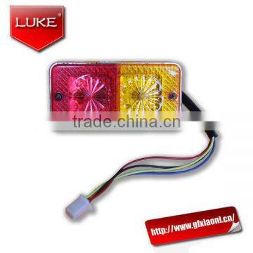 Hotsale LUKE battery rickshaw spare parts/rear caution light/car rear light