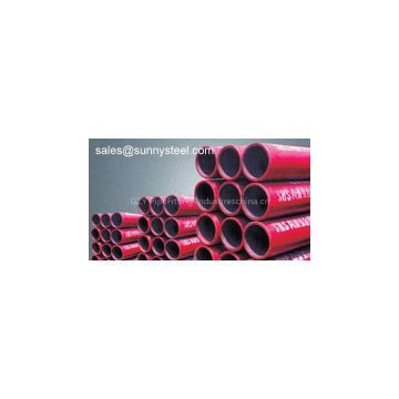 Abrasion resistant ceramic lined pipe