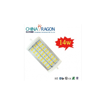 R7S LED Lamp 14W SMD5630 118mm AC85-265V R7S Energy Saving R7S Lamp Bulb 3 Years Warrenty