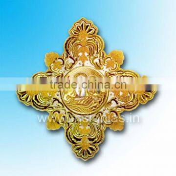 Church cross embroidery