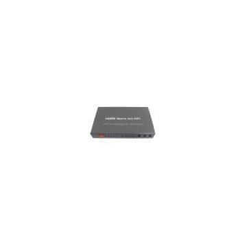 HDTM0402HIFI HDMI MATRIX 4X2 Mini with optical+3.5mm stereo