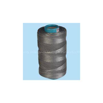 Free On Ignition Graphite Flat Yarn With Outside Crocheted Inconel Wire Jacket