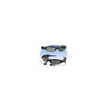 High Clear Video Sun Glass Camera W/MP3 AT-Gldvr07