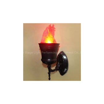 10W CYLINDER SHAPE ARTIFICIAL SILK EFFECT HANGING FLAME LIGHT