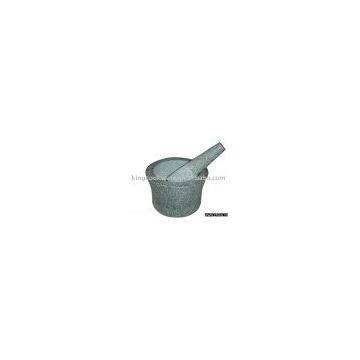 MARBLE MORTAR AND PESTLE 1
