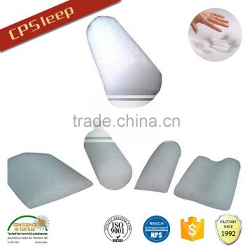 Cool feeling polyester pillow with hole with good massage function