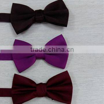 High quality satin male bow tie for decoraation