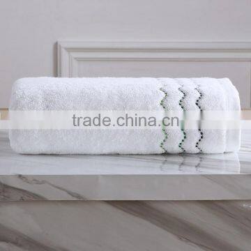 Hotel Bath Towel 100% Cotton White 500g 70cm x 140cm photo-2