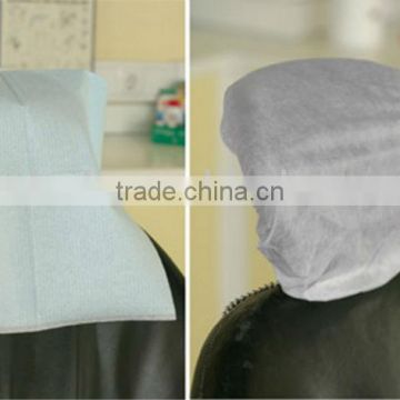 Nonwoven hospital dental headrest cover