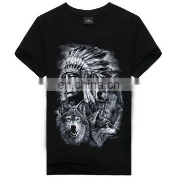 Indian print softtextile rock t-shirt,softtextile printed t-shirt