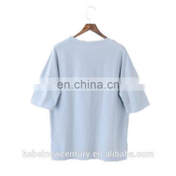 A Forever Fairness New Style Night Printing Loose Blank Raglan Wholesale Blank T Shirts photo-2