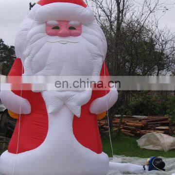 Best seller 20ft christmas inflatable santa for sale