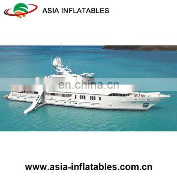 Customized Inflatables Slide for Yacht/Giant Inflatable Yacht Water Slide for sale