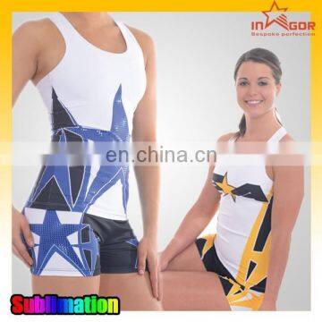 Sublimation Spandex Girl/Women/Ladies Cheerleading Uniforms