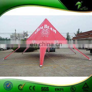 Outdoor Promotion Aluminum Oxford Cloth Star Tent / Star Shade Canopy Tent / Star Shelter Party Tent