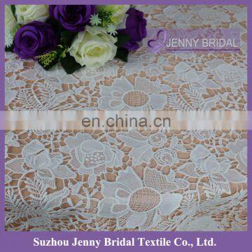 TL056A cheap buffeta decorative ivory lace fabric wedding table cloths round