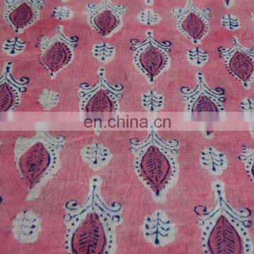 Online Selling Indian Dabu Print Fabric_Exclsive Hot Jaipuri Hand Block Printed Cotton Jabric Wholesale Rate photo-2
