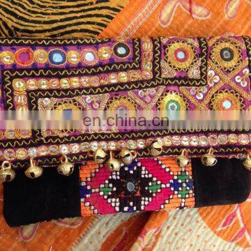 Excellent Quality Hot Sell Indian Vintage Banjara Clutch Purse designer evening clutch