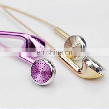 Volume Control Purple Color Perfume Earphones Cute and Cheap Earphones With Microphone for Laptop photo-4