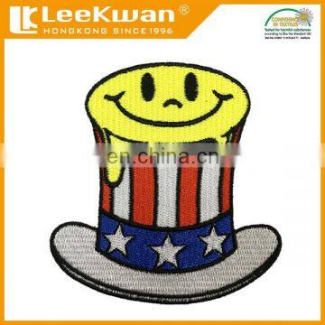 American Uncle Sam Hat Patch, Iron on Patch Sticker Embroidery, Uncle Sam Patch Embroidered Patch photo-2