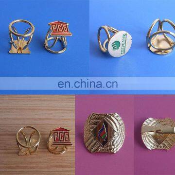 factory custom made fashion metal scarf clips wholesale