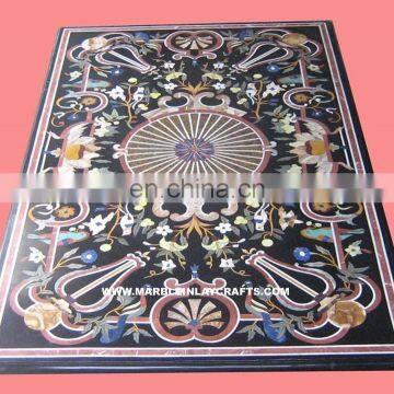 Marble Table Top, Marble Inlay Table Top, Marble Inlay Dining Table Tops