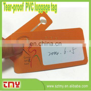 Hard Plastic Pvc Luggage Tag Wholesale,Personalized Custom Vinyl Plastic Pvc Luggage Tag photo-5